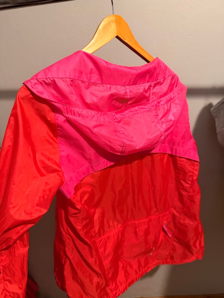 Kadın Kırmızı Spor Fermuarlı Ceket - Görsel 2