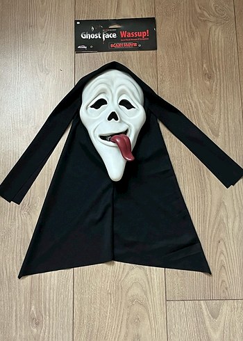 Uzun Kollu Ghost Face Maske - Görsel 3