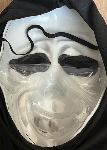 Uzun Kollu Ghost Face Maske - Görsel 5
