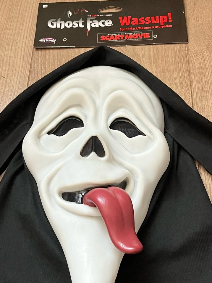 Uzun Kollu Ghost Face Maske - Görsel 4