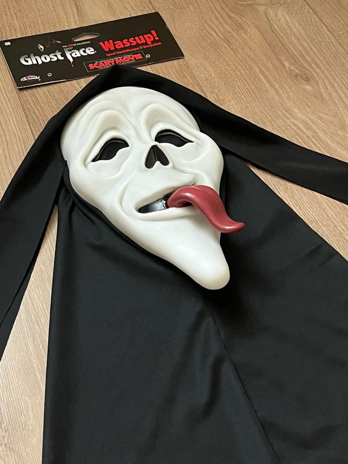 Uzun Kollu Ghost Face Maske - Görsel 2