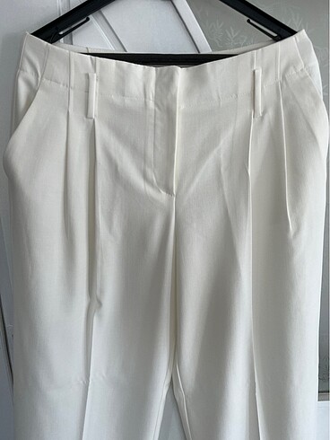 xl Beden beyaz Renk Zara pantolon