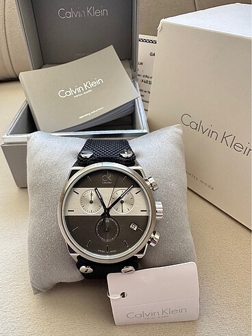 ORJİNAL CALVİN KLEİN SWİSS MADE ERKEK KOL SAATİ