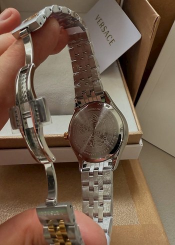  Beden altın Renk ORJİNAL VERSACE SWİSS MADE BAYAN KOL SAATİ