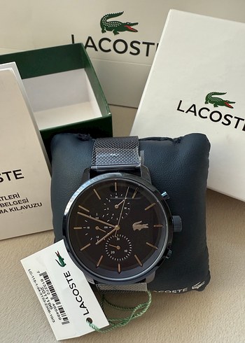 ORJİNAL LACOSTE ERKEK KOL SAATİ