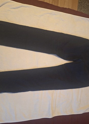 Koyu Lacivert Erkek Keten Pantolon - Görsel 2