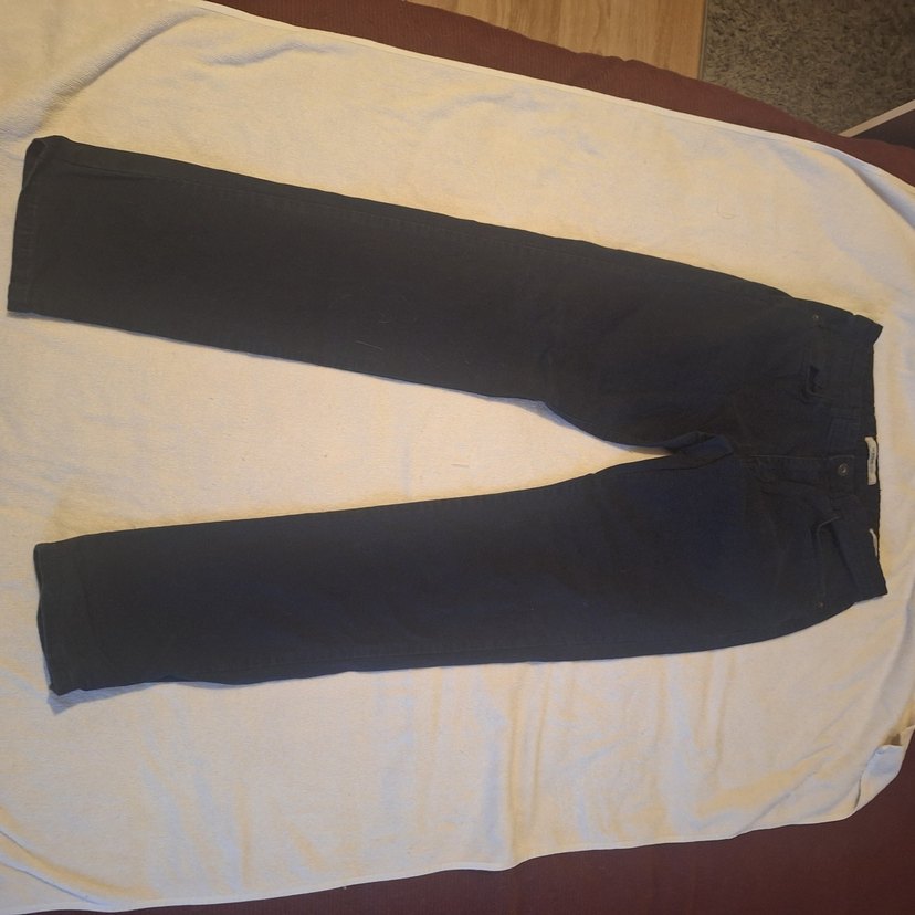 Koyu Lacivert Erkek Keten Pantolon - Görsel 2