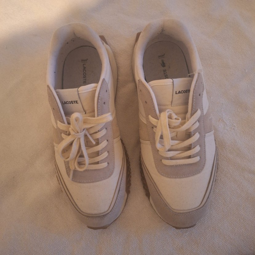 Bej Kadın Spor Ayakkabı Stiletto Topuklu - Görsel 2