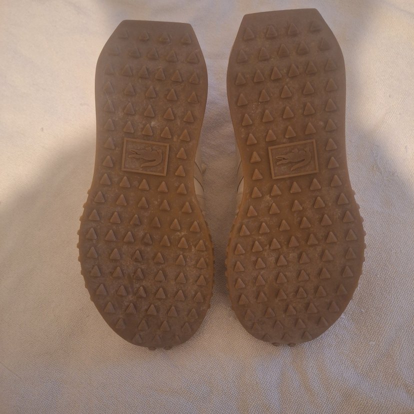 Bej Kadın Spor Ayakkabı Stiletto Topuklu - Görsel 3