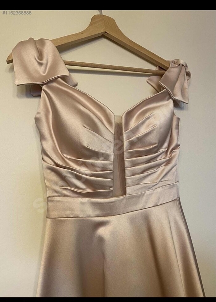 Miss Trend Abiye Rose Elbise Mini - Görsel 2