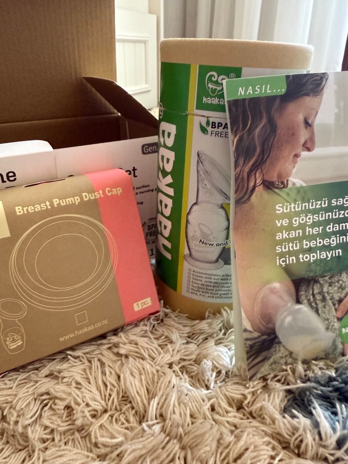 Haakaa Gem2 Göğüs Pompası ve Kapak Seti - Görsel 3