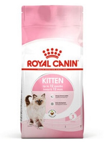 ROYAL CANİN KİTTEN ORJİNAL AZ KULLANİLMİŞ 4 KG 3.5 KG KALDİ