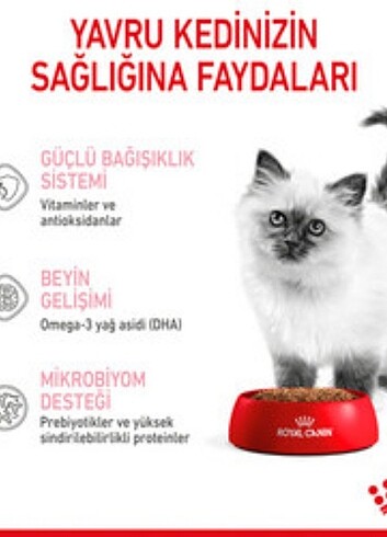 ROYAL CANİN KİTTEN ORJİNAL AZ KULLANİLMİŞ 4 KG 3.5 KG KALDİ