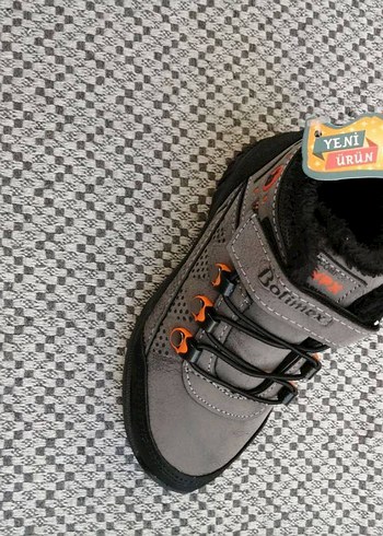 Gri  Desenli Erkek Spor Botu - Görsel 4