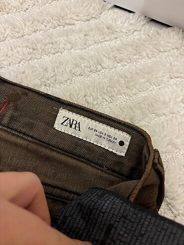 Zara Zara desenli pantolon