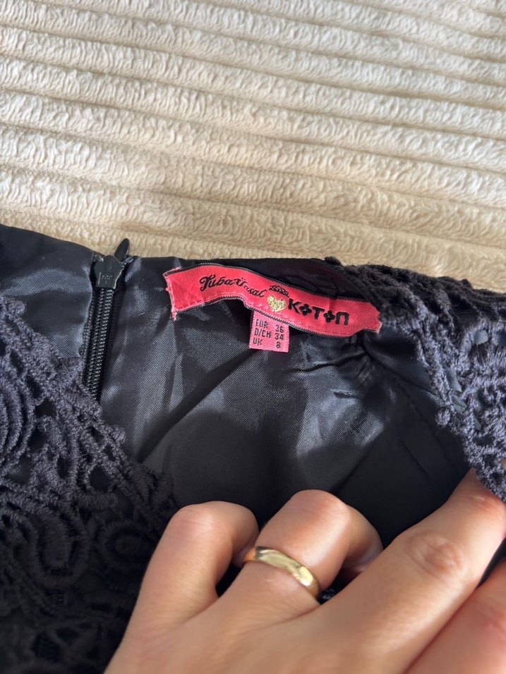 Koton tubaünsal kreasyonu elbise - Görsel 4