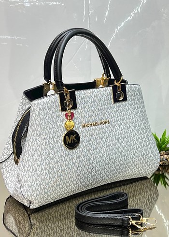 Michael Kors Kahverengi Deri Kadın Çanta - Görsel 9
