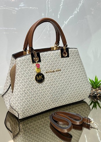 Michael Kors Kahverengi Deri Kadın Çanta - Görsel 3