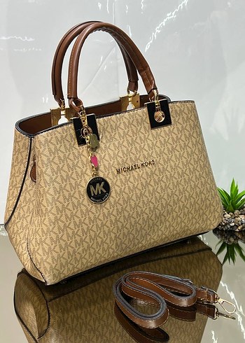 Michael Kors Kahverengi Deri Kadın Çanta - Görsel 2