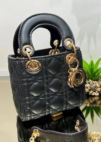 Zincir Detaylı Siyah Süet Kadın Çanta - Görsel 6