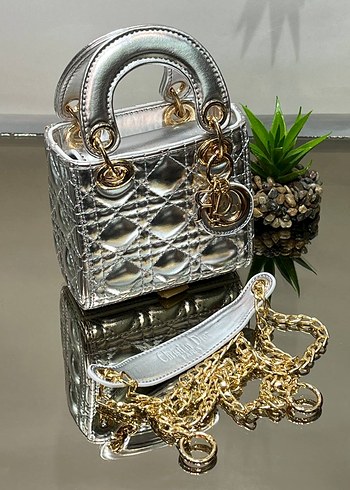 Zincir Detaylı Siyah Süet Kadın Çanta - Görsel 8