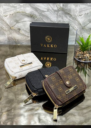Vakko Kadın Deri Fermuarlı Cüzdan
