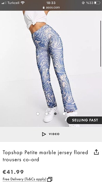 Topshop pantolon