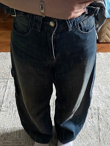 bershka eskitme detay baggy