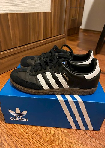 Orijinal Adidas Samba Siyah Beyaz Kadın Spor Ayakkabı
