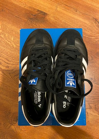 Orijinal Adidas Samba Siyah Beyaz Kadın Spor Ayakkabı - Görsel 3