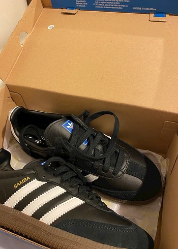 Orijinal Adidas Samba Siyah Beyaz Kadın Spor Ayakkabı - Görsel 8