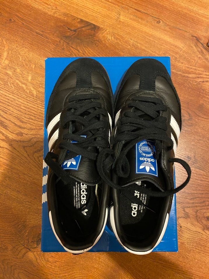 Orijinal Adidas Samba Siyah Beyaz Kadın Spor Ayakkabı - Görsel 3