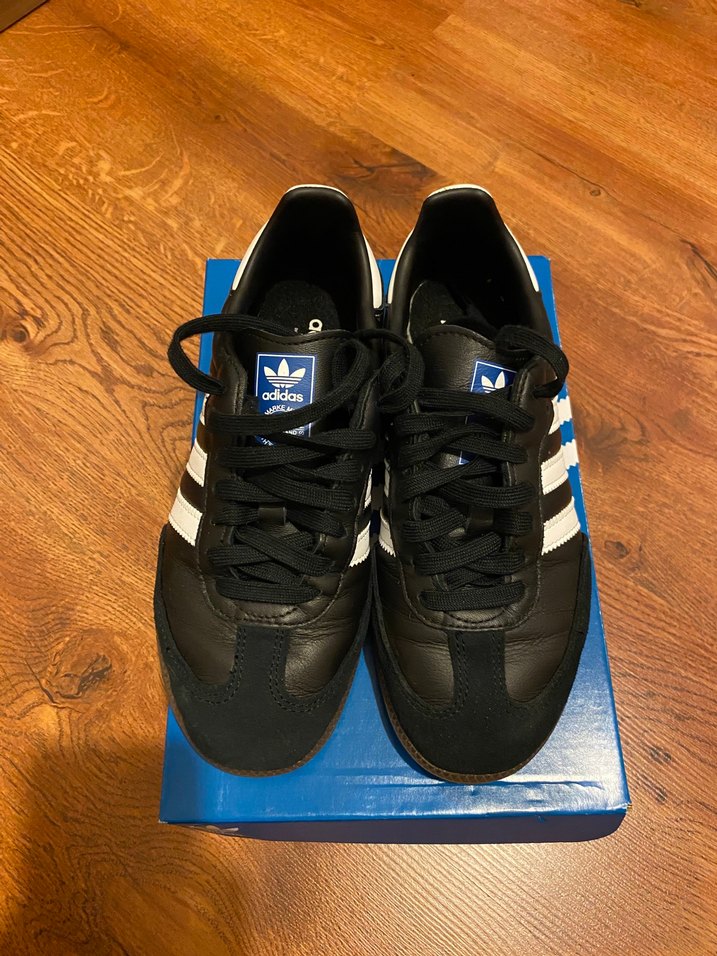 Orijinal Adidas Samba Siyah Beyaz Kadın Spor Ayakkabı - Görsel 5