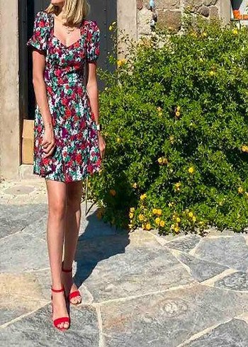 Trendyol & Milla Çiçek Desenli Elbise