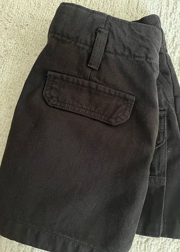 Siyah Kemerli Kadın Mini Kot Etek yanında kemer de geliyor - Görsel 5