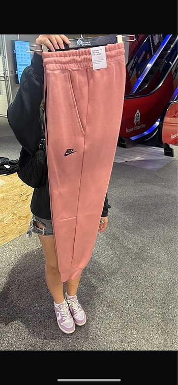 nike pembe tech esofman altı