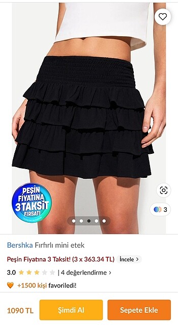 xs Beden lacivert Renk Bershka fırfırlı etek
