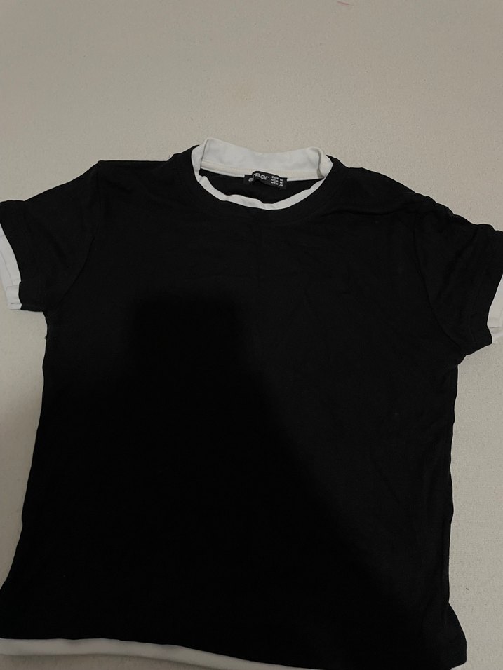 Kısa Kollu Basic Tişört - Görsel 2