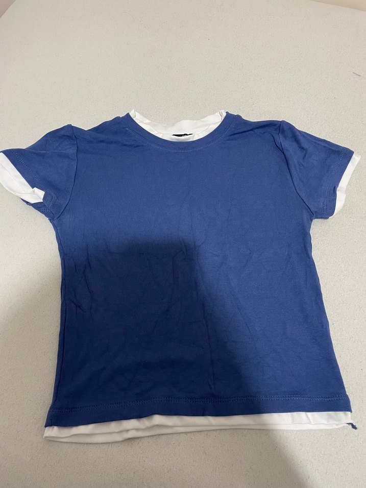 Kısa Kollu Basic Tişört - Görsel 3