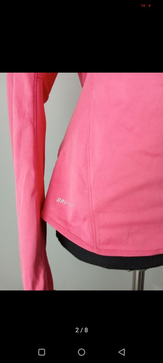 Nike Dri-fit Pembe Spor Kadın Ceket - Görsel 2