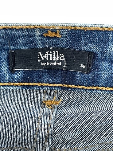 42 Beden mavi Renk Trendyol & Milla Jean / Kot %70 İndirimli.