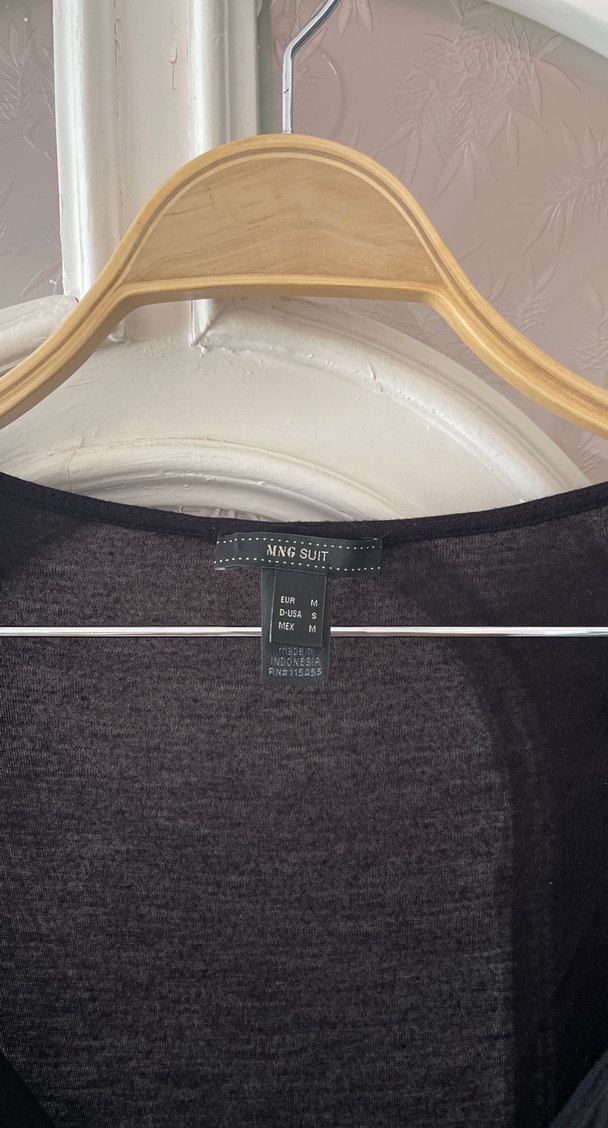 Siyah Midi Elbise - Görsel 3