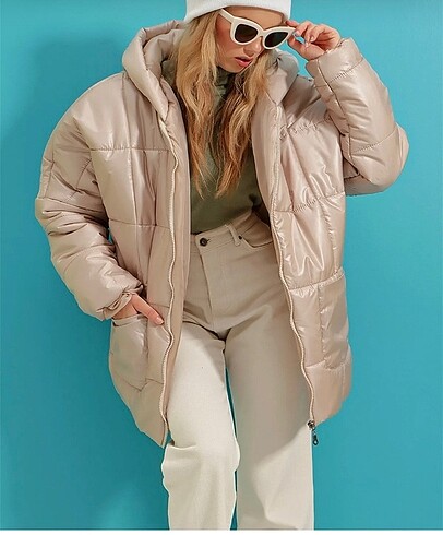 Zara şişme mont