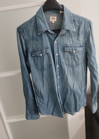 Levis Levi S Acik Mavi Denim Gomlek