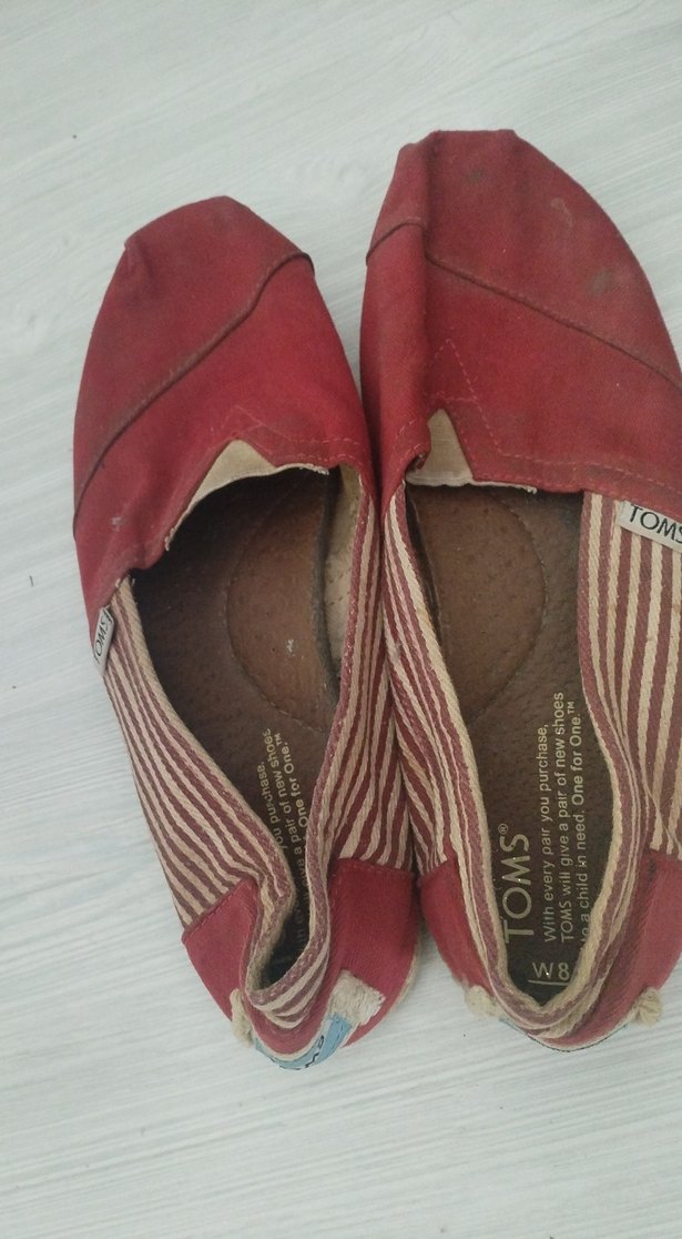 Kırmızı Kadın Dolgu Topuk Espadril - Görsel 2