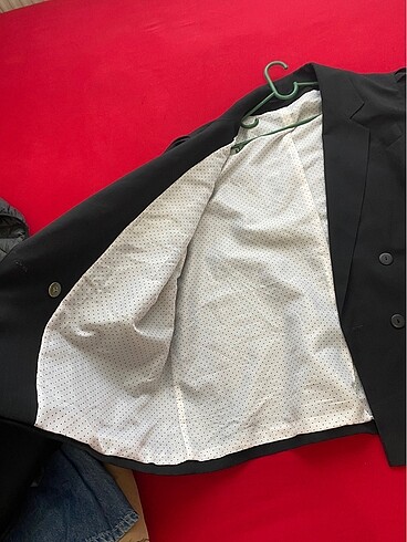 38 Beden siyah Renk Vintage blazer