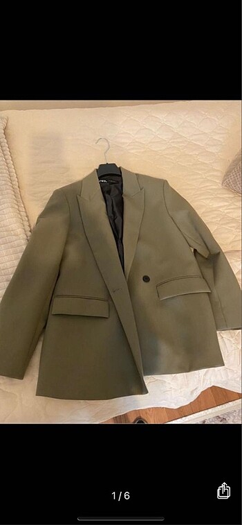 Zara haki blazer ceket