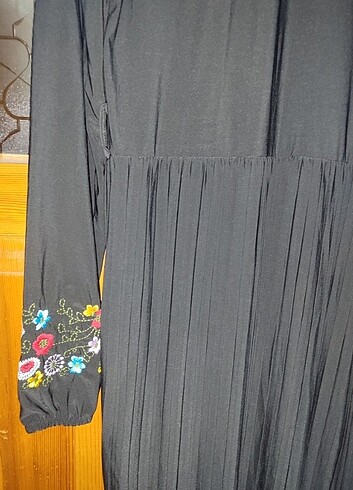 Bayan elbise <tesettür <siyah - Görsel 2