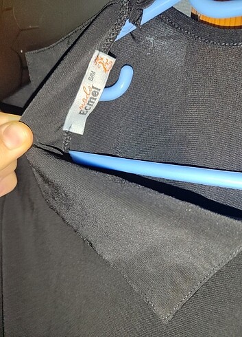 Bayan elbise <tesettür <siyah - Görsel 3