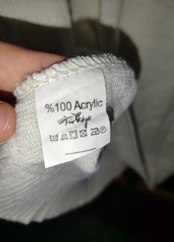 Kadın <aksesuar detaylı kazak <dekolteli - Görsel 3